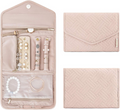 Foldable Travel Jewelry Organizer Case Tangle-Free