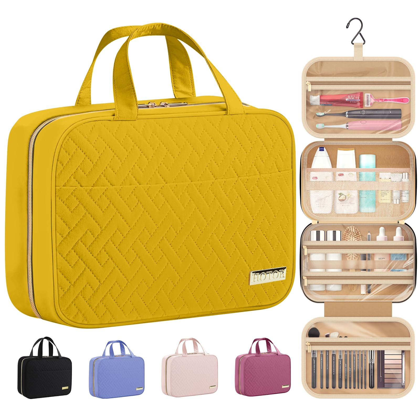 Hanging Travel Toiletry Bag Waterproof with Hook
