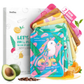 7-Day Facial Sheet Mask Set with Botanical Extracts