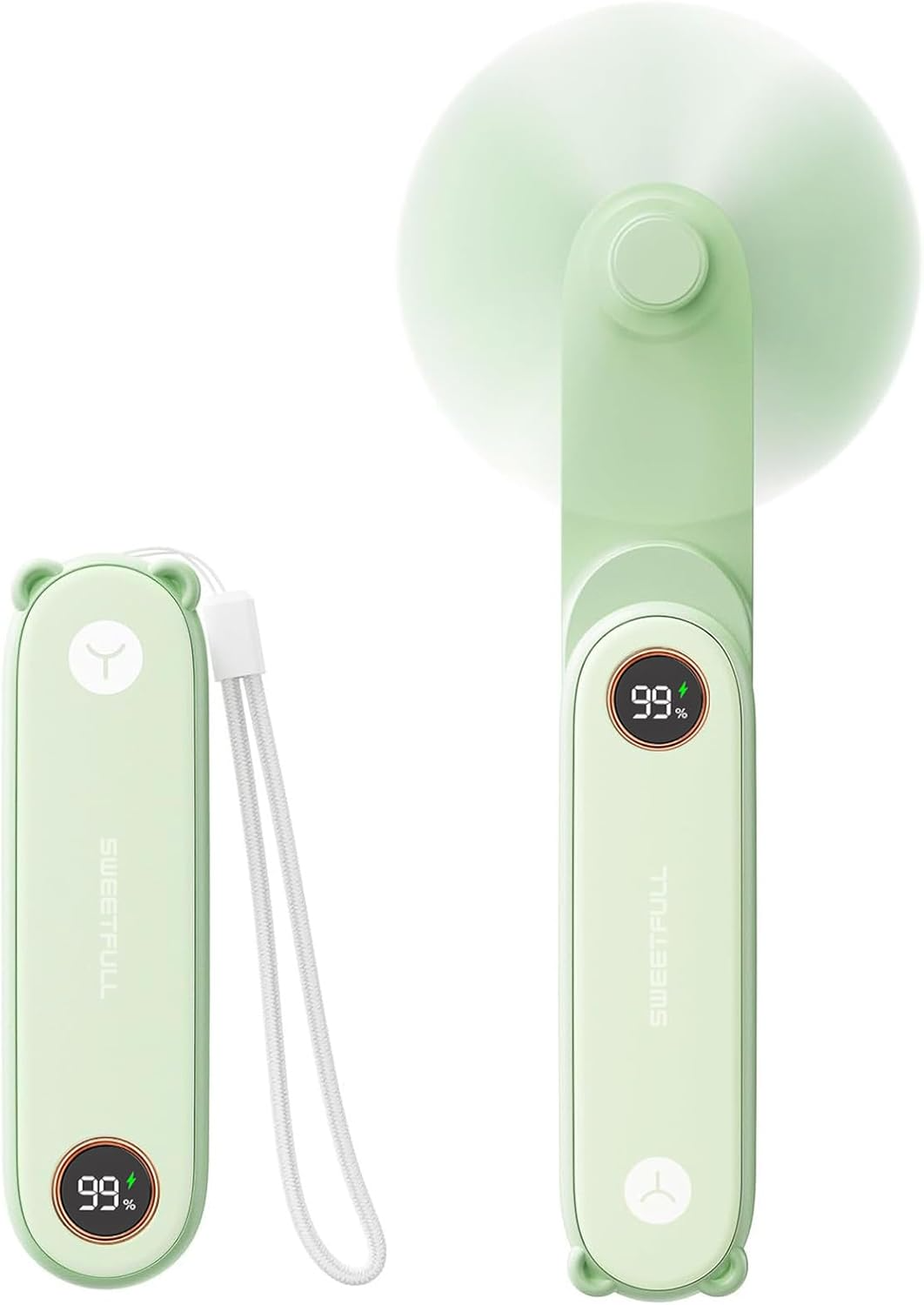 Portable Handheld Mini Fan Foldable USB Rechargeable