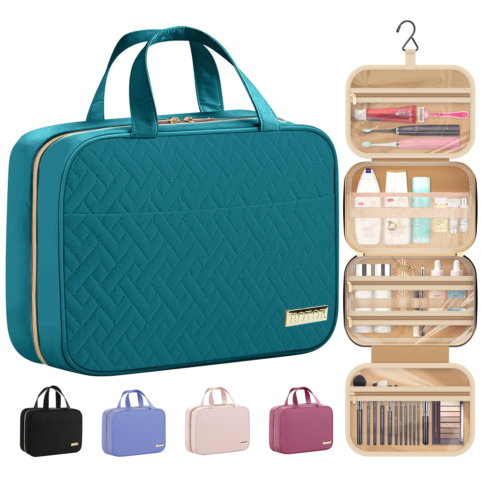 Hanging Travel Toiletry Bag Waterproof with Hook